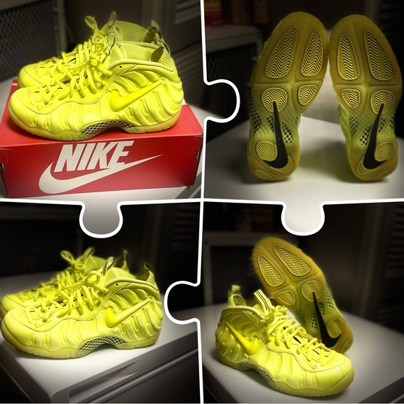 Nike Air Foamposite Pro Volt 2020 - Size 10.5🔥 - Picture 2 of 16